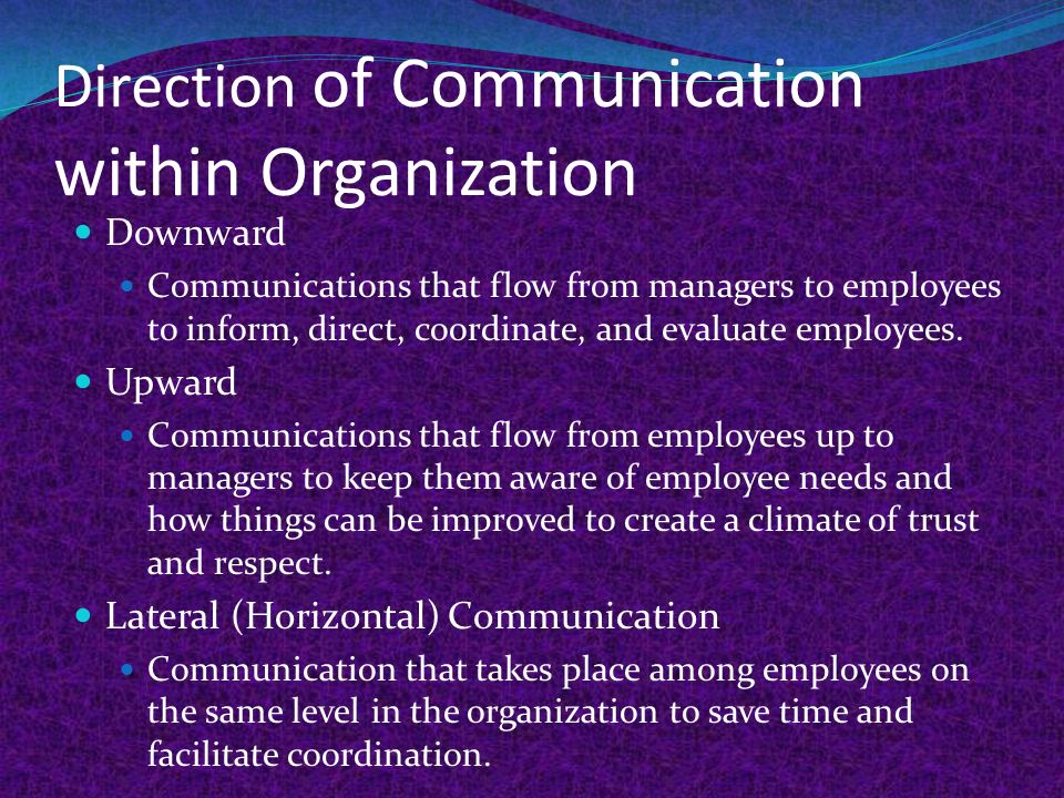 How can communication be improved in your organization